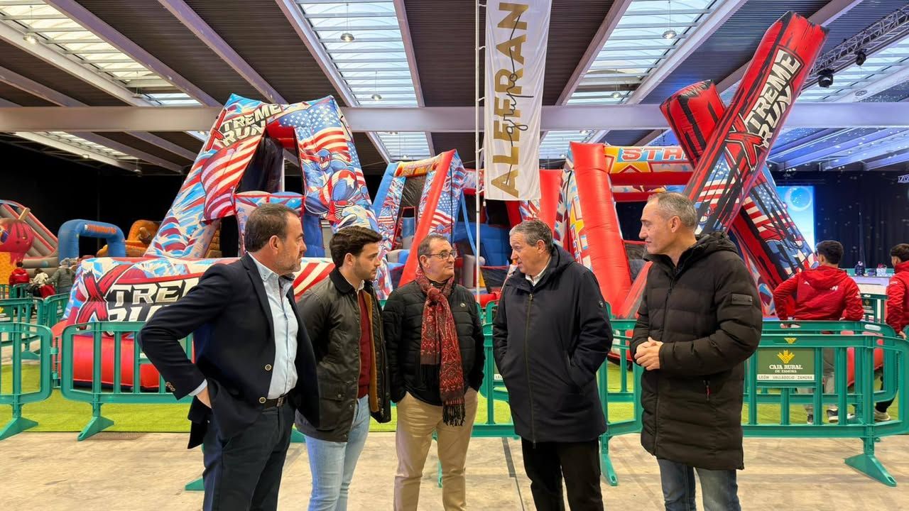 Inauguración de la feria de ocio infantil Muévete en Zamora