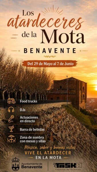 Ambiente festivo en La Mota Vieja durante las Fiestas del Toro Enmaromado
