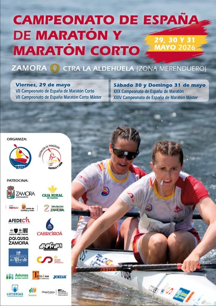 Competidores en el Campeonato de España de Maratón en Zamora