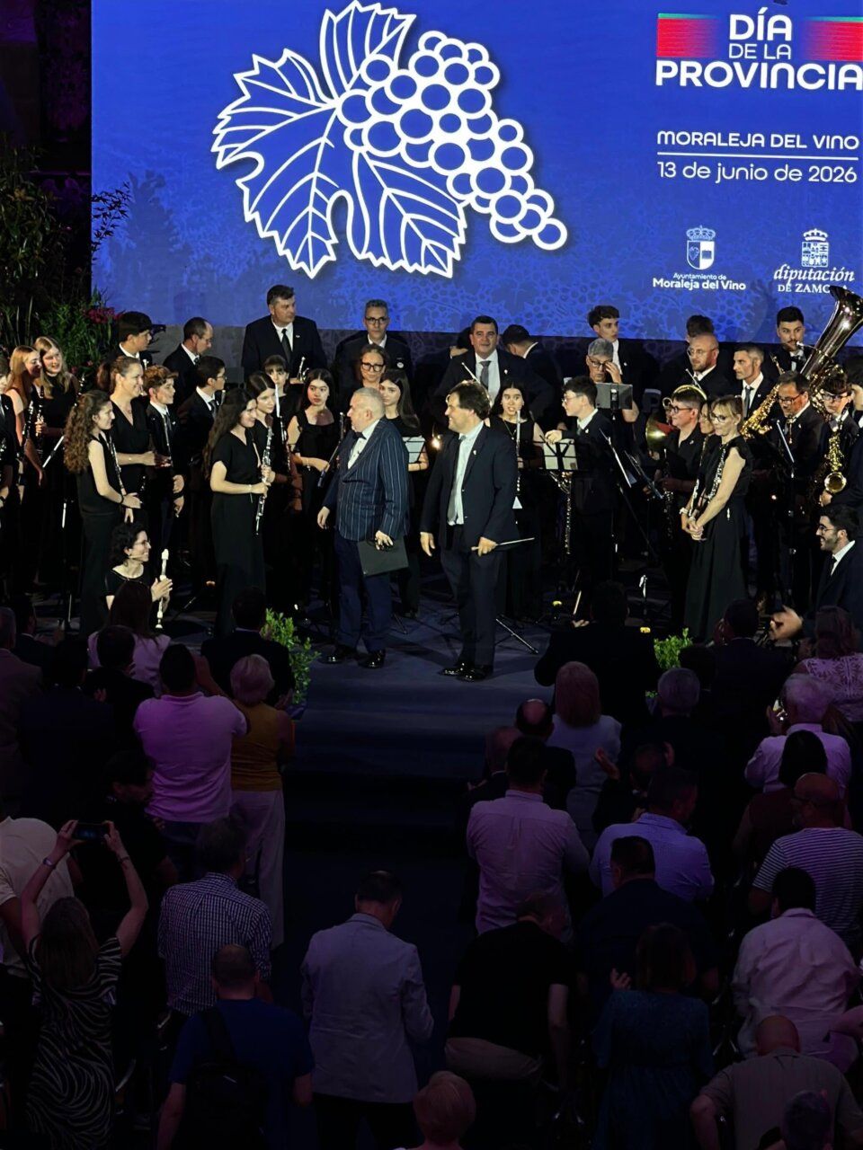 Actuación de la Banda de Música de Zamora en el Día de la Provincia
