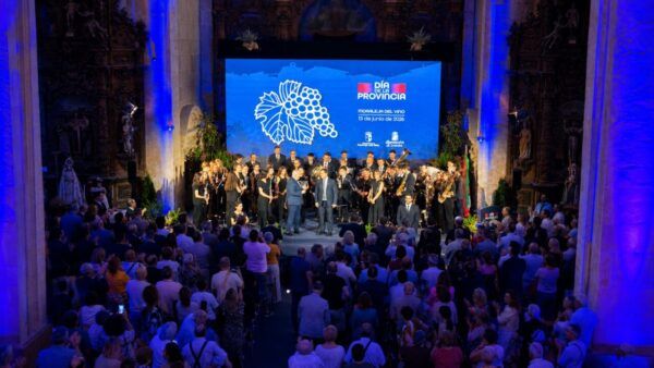 La Banda de Música de Zamora actuando en el Día de la Provincia
