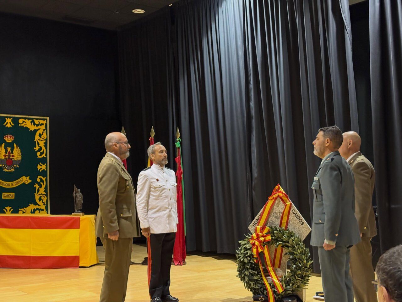 Ceremonia de reconocimiento a la Cultura de Defensa en Zamora