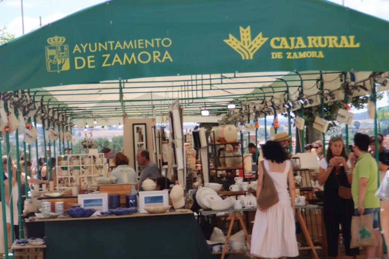 Feria de la Cerámica en las Fiestas de San Pedro 2026 en Zamora