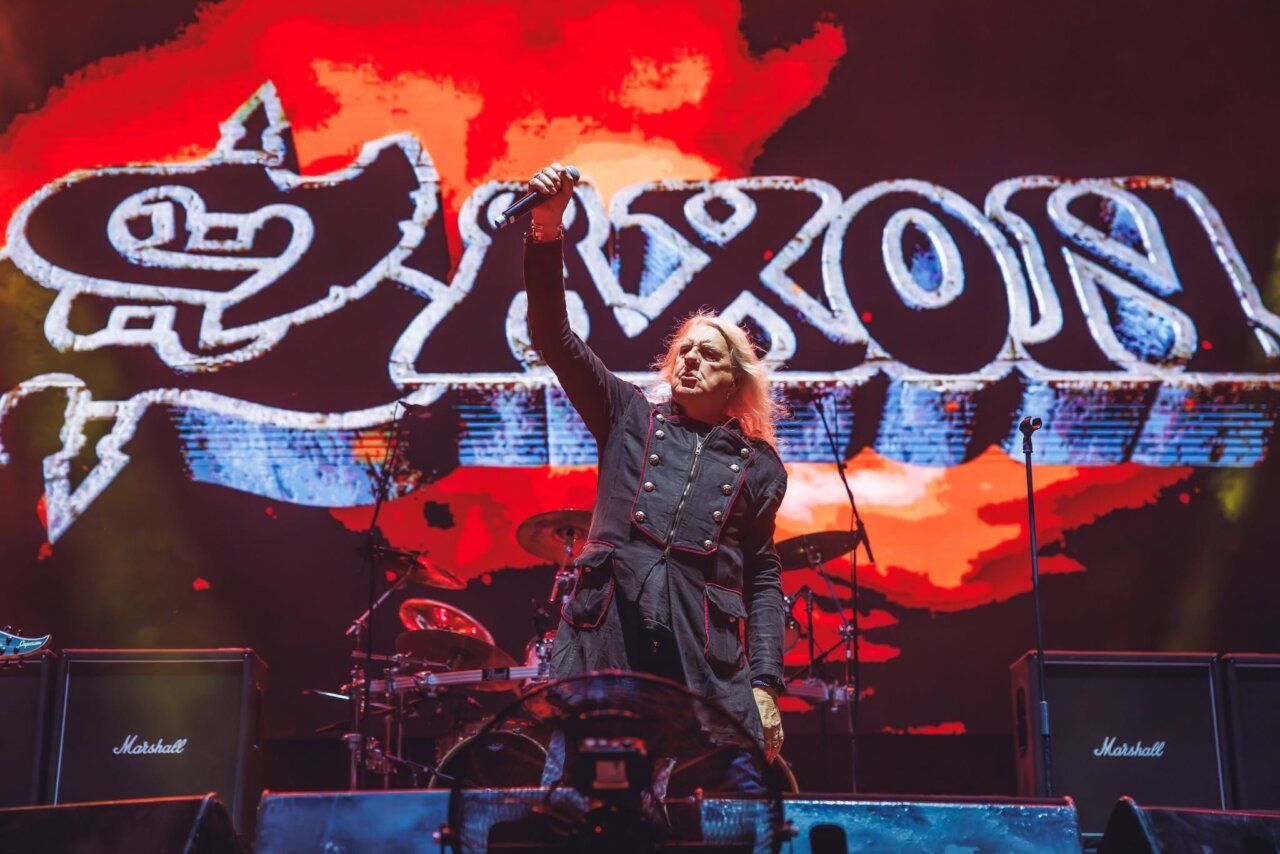Concierto de Saxon en el Z! Live Rock Fest en Zamora