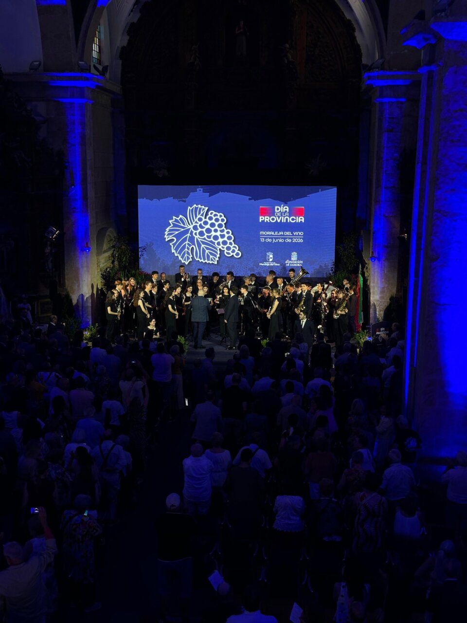 Actuación de la Banda de Música de Zamora en el Día de la Provincia