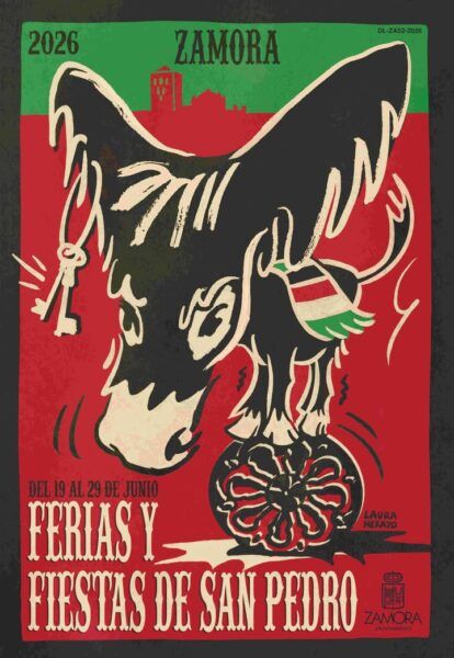 Cartel simbólico de las Fiestas de San Pedro 2026 en Zamora