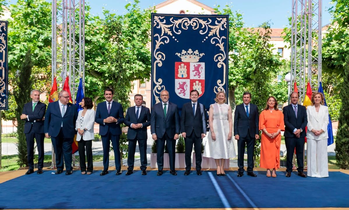 Ceremonia de presentación del nuevo Gobierno de Castilla y León.