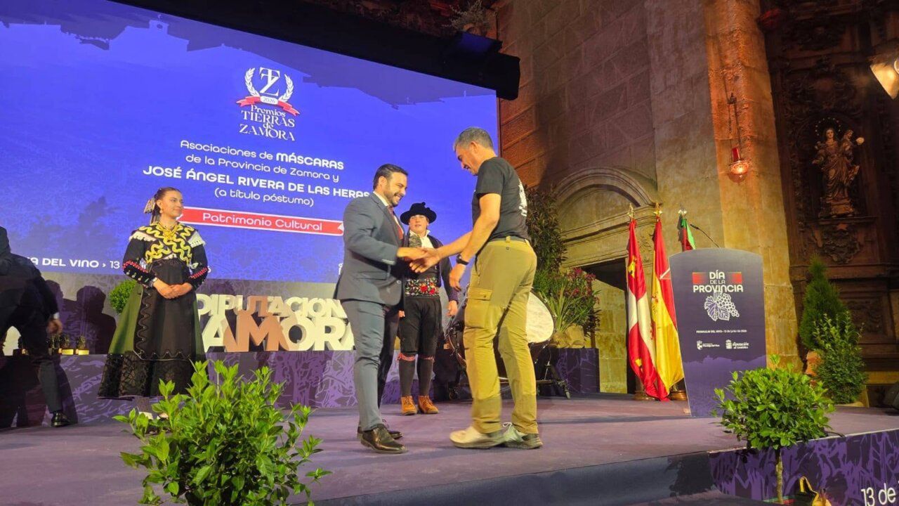 Entrega de premios en el XIII Día de la Provincia de Zamora