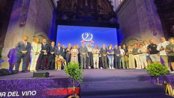 Ceremonia de entrega de premios en el Día de la Provincia de Zamora