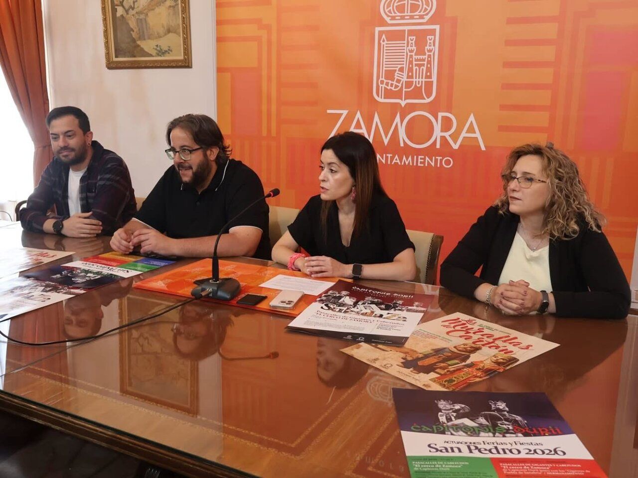 Rueda de prensa sobre las Ferias de San Pedro 2026 en Zamora