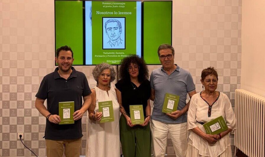 Presentación del poemario homenaje a Justo Alejo en la Diputación de Zamora