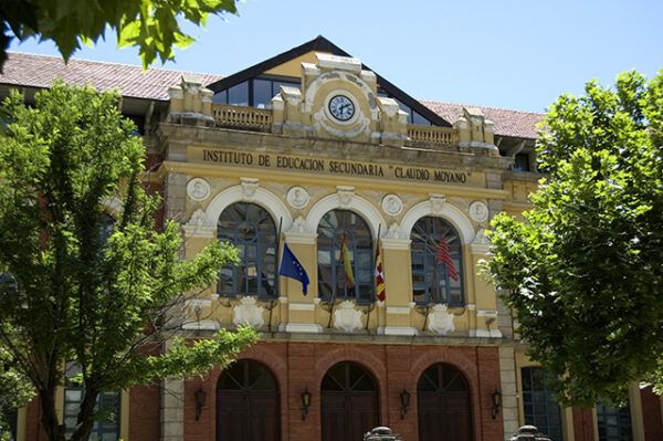 Fachada del Instituto de Educación Secundaria Claudio Moyano en Zamora