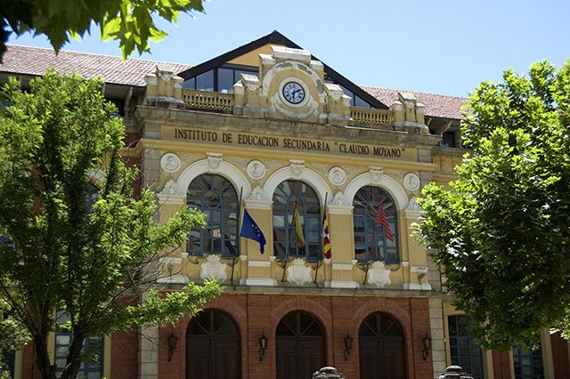 Fachada del Instituto de Educación Secundaria Claudio Moyano en Zamora