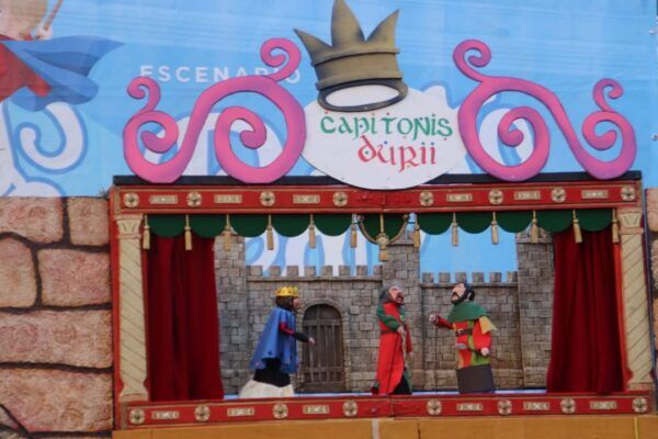 Títeres en la recreación teatral del Cerco de Zamora para niños