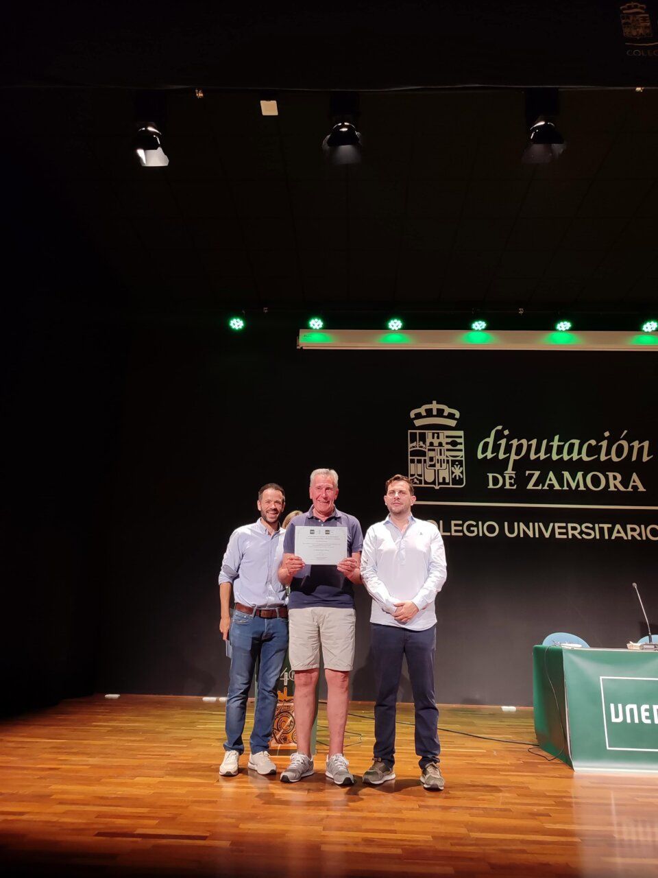 Acto de clausura del curso Sénior en la UNED Zamora