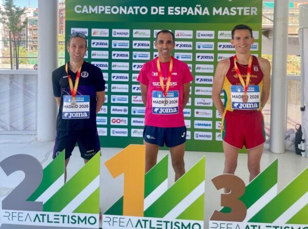 Verónica Sánchez Romero en el Campeonato de España Máster de Atletismo
