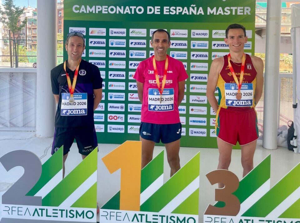 Verónica Sánchez Romero en el Campeonato de España Máster de Atletismo