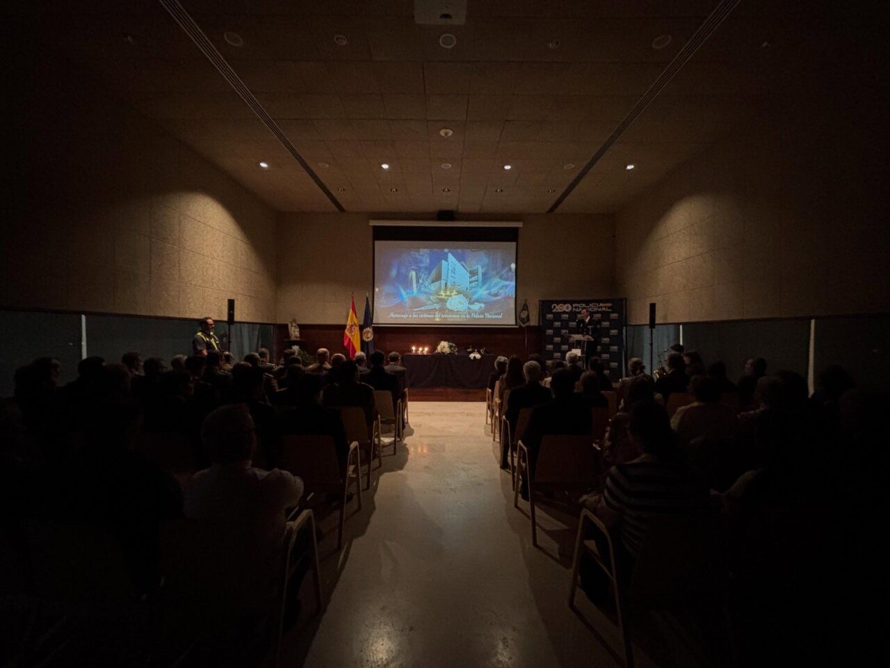 Ceremonia en Zamora en homenaje a agentes de la Policía Nacional víctimas del terrorismo