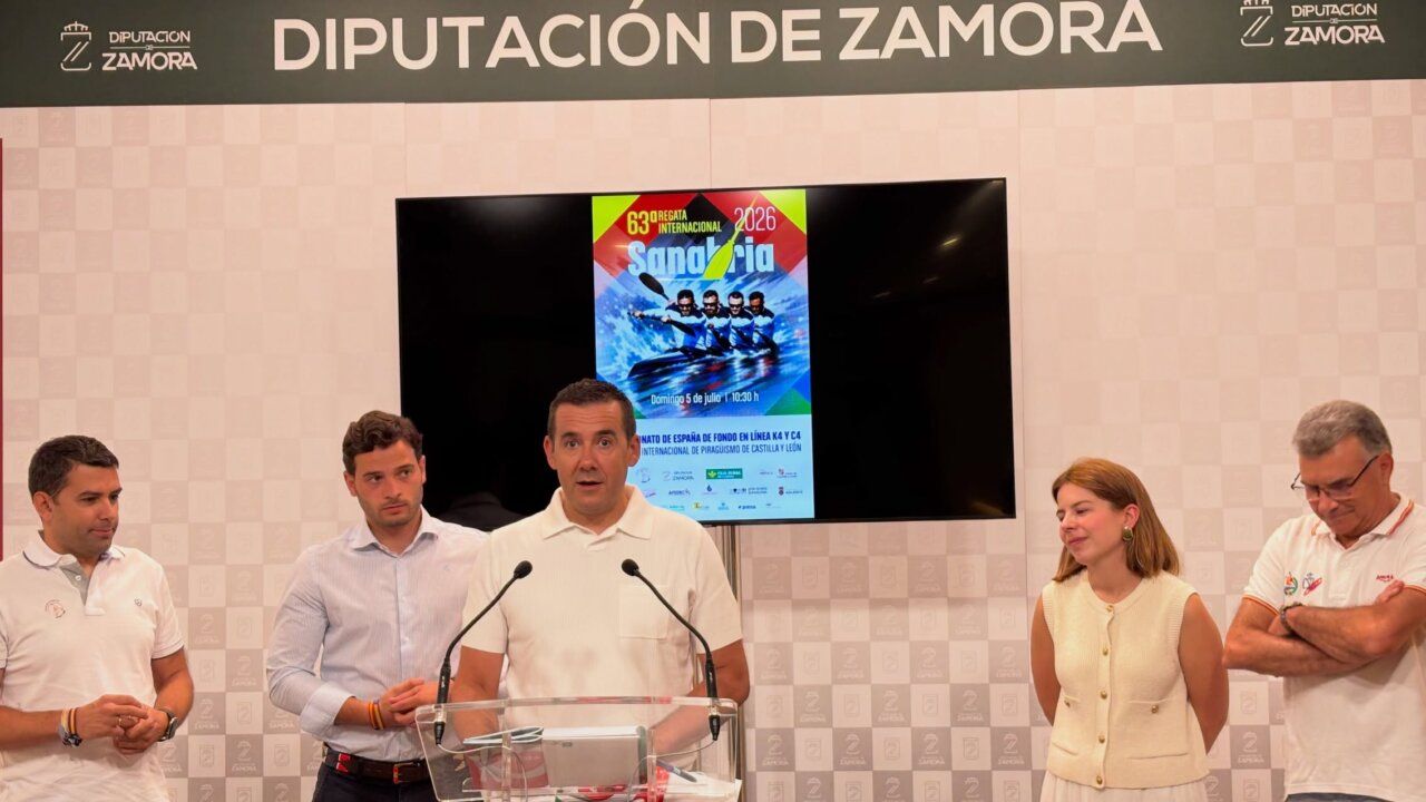 Presentación de la 63ª Regata Internacional de Sanabria en Zamora