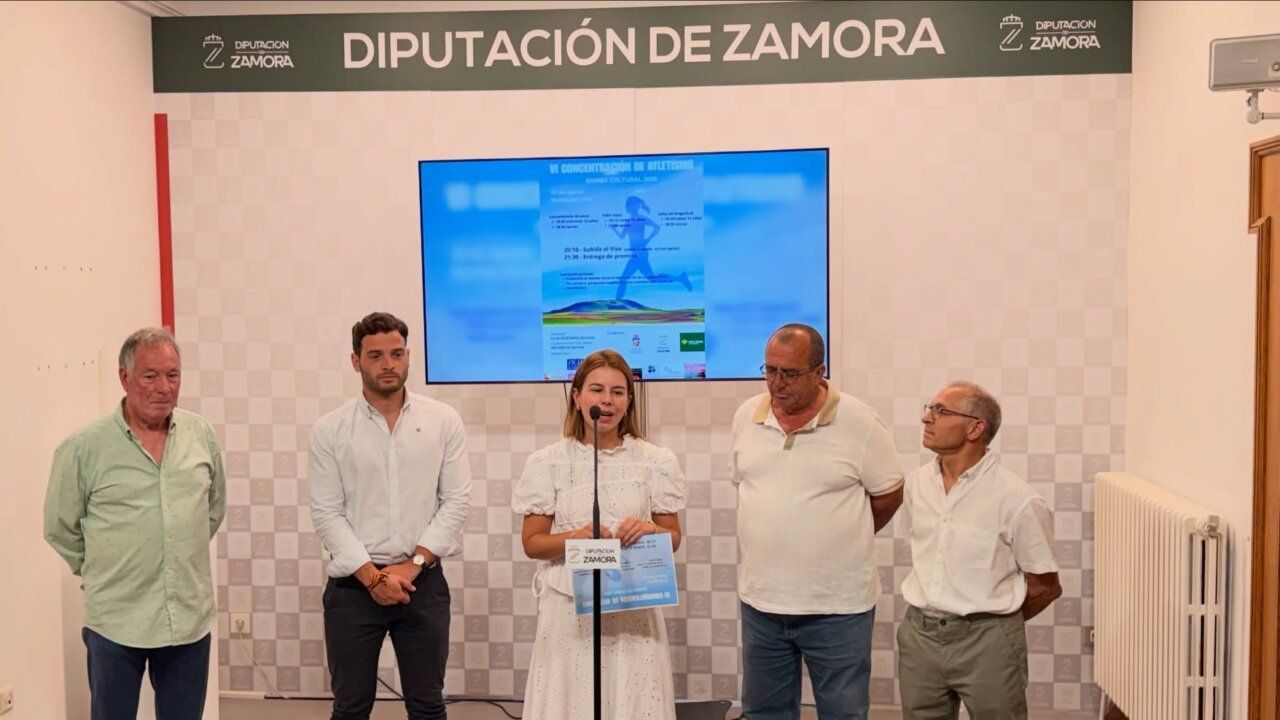 Presentación de la VI Concentración de Atletismo en Bamba del Vino