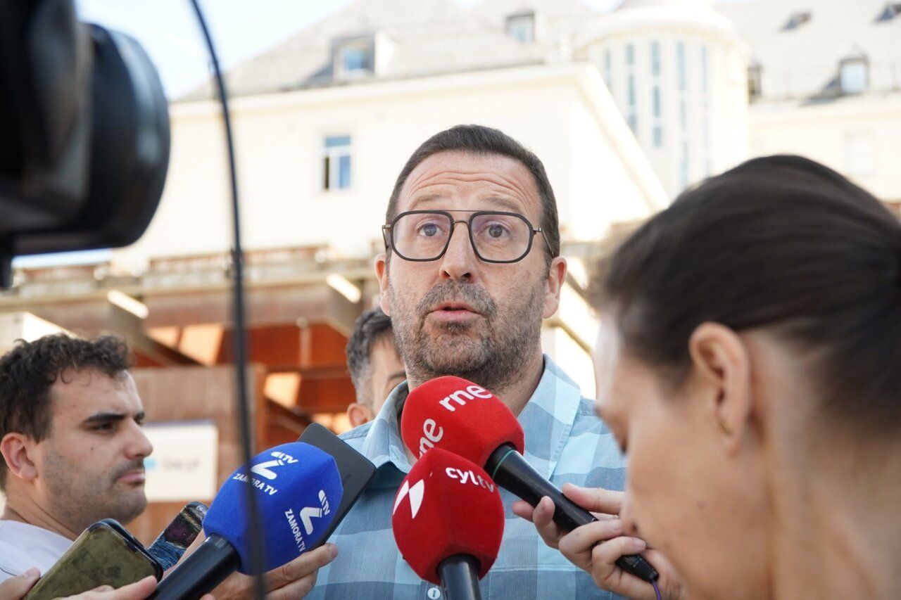 Rueda de prensa del PSOE de Zamora sobre sanidad pública