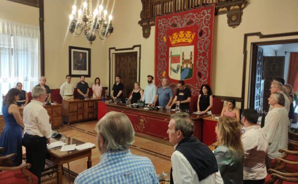 Reunión en el Ayuntamiento de Zamora con participantes en el proyecto Monte la Reina