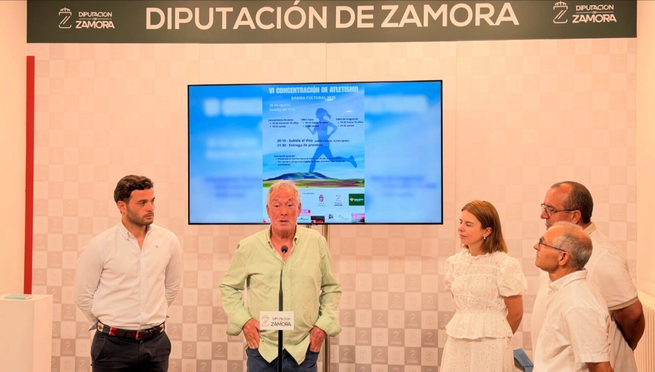 Presentación de la VI Concentración de Atletismo en Bamba del Vino
