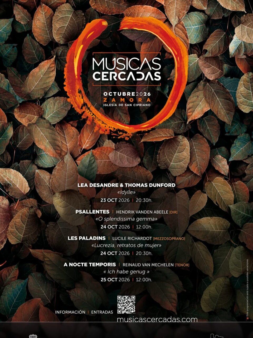 Iglesia de San Cipriano en Zamora durante el festival Músicas Cercadas