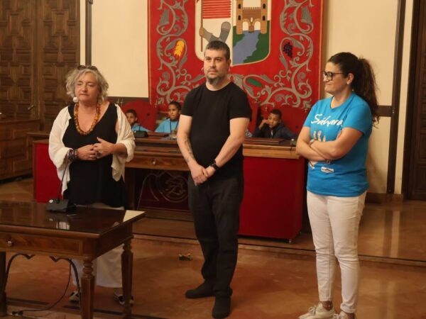 Recepción de niños saharauis en el Ayuntamiento de Zamora