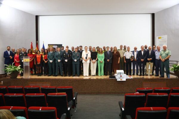 Ceremonia de entrega de medallas al mérito de la protección civil en Zamora