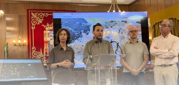 Presentación del proyecto Zamora Medieval XR para turismo inmersivo.