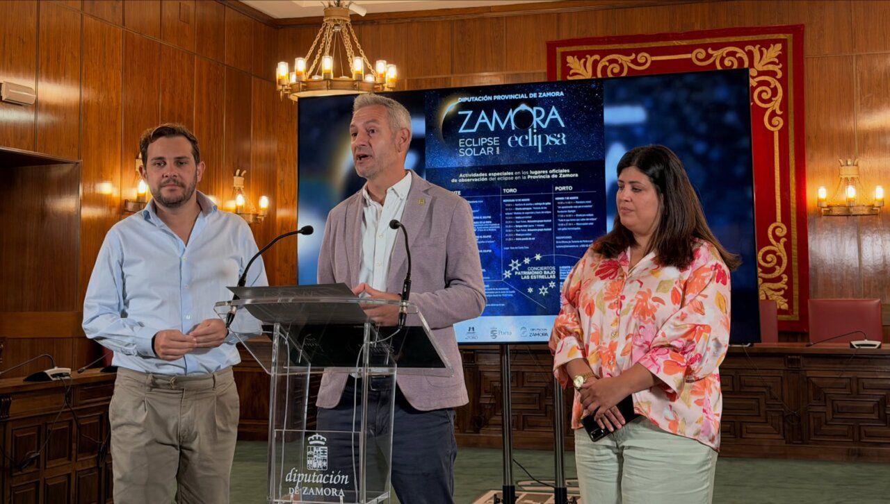 Presentación de actividades para el Eclipse Total de Sol en Zamora