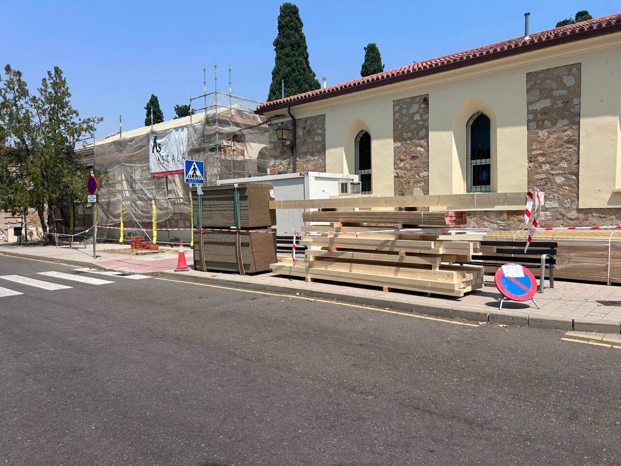 Rehabilitación de la cubierta de la capilla del cementerio de San Atilano en Zamora