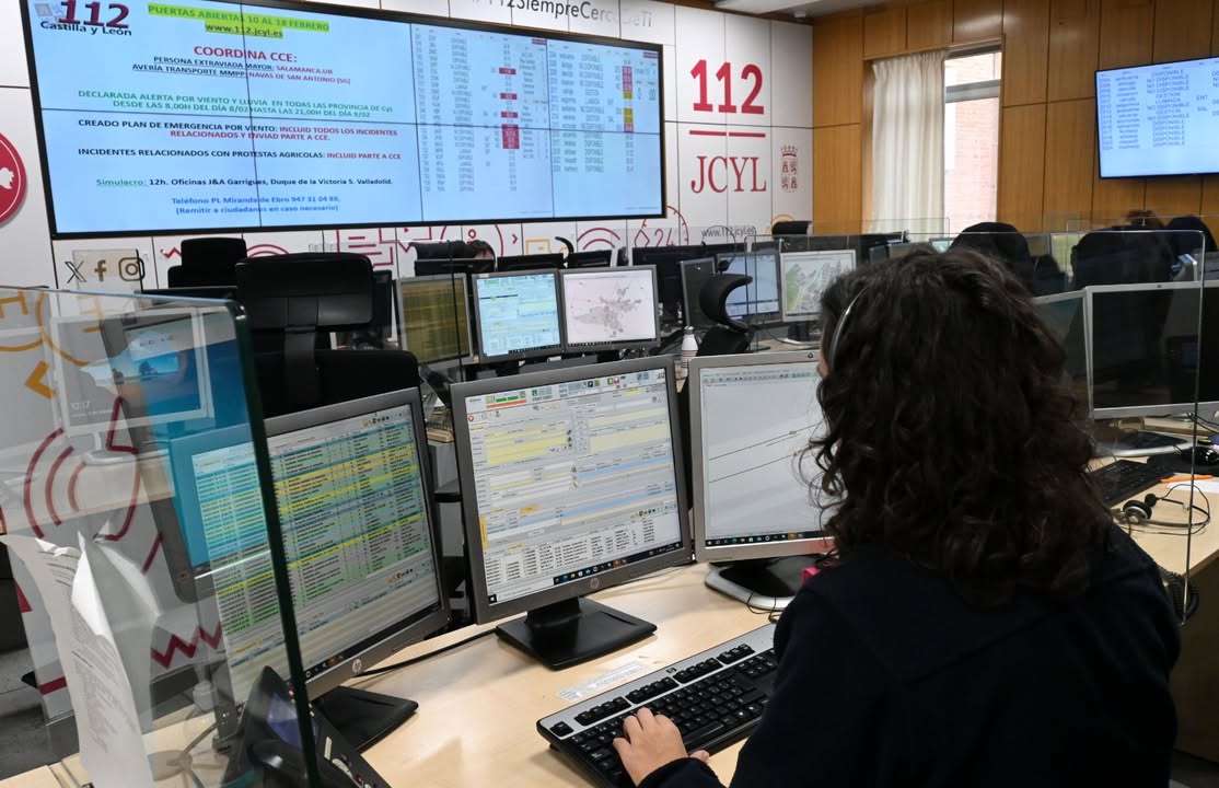 Centro de atención de emergencias sanitarias en Castilla y León