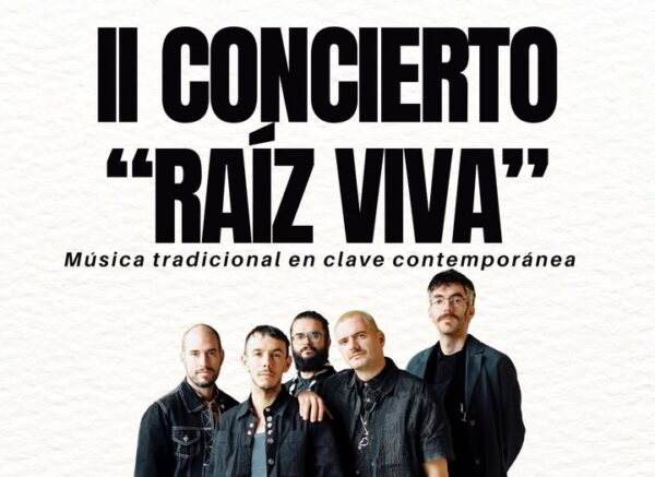 Grupo musical El Nido en el II Concierto Raíz Viva en Benavente