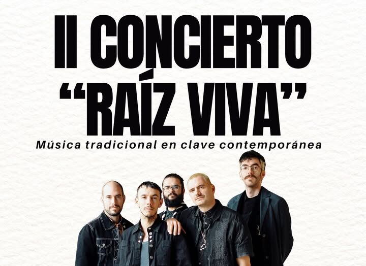 Grupo musical El Nido en el II Concierto Raíz Viva en Benavente