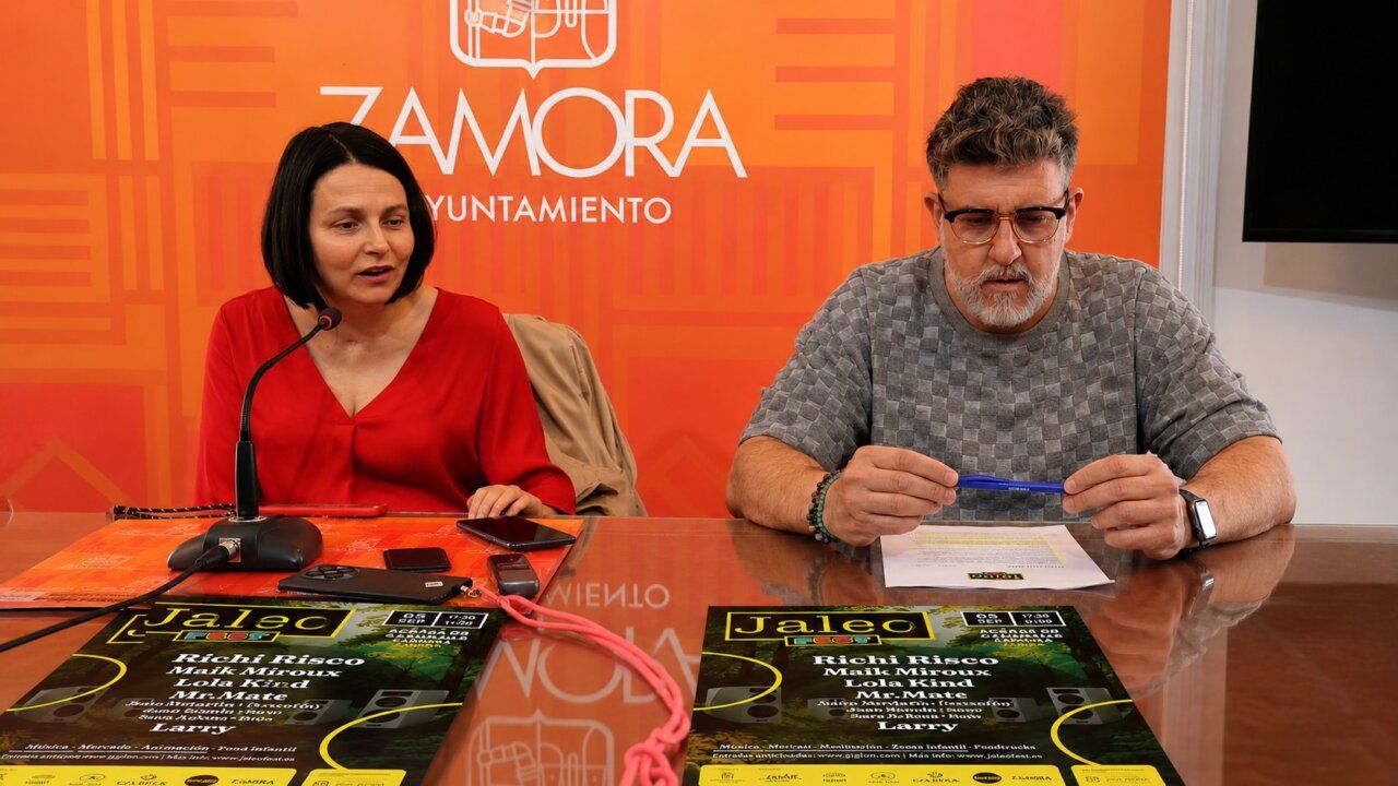 Presentación del Jaleo Fest en Zamora con cartel de artistas