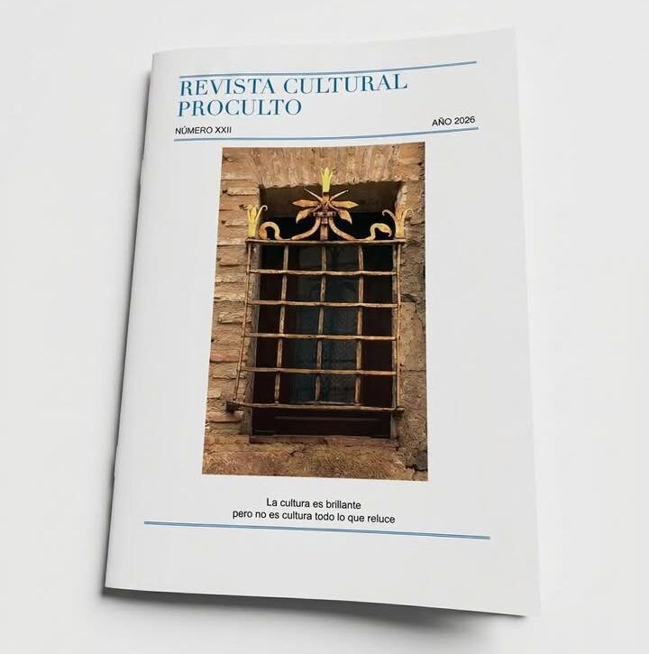 Portada de la revista cultural ProCulto con diseño atractivo