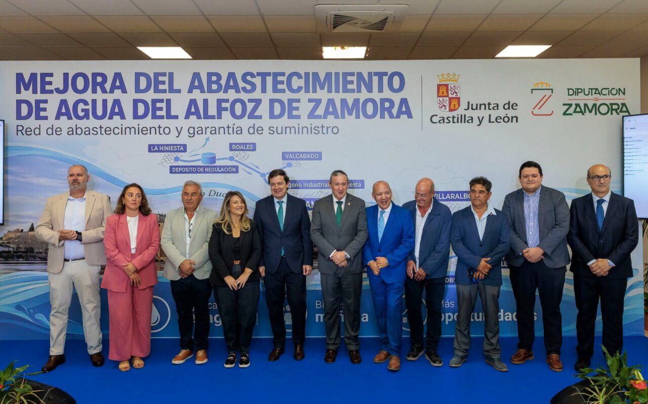Evento de la Junta de Castilla y León sobre abastecimiento de agua