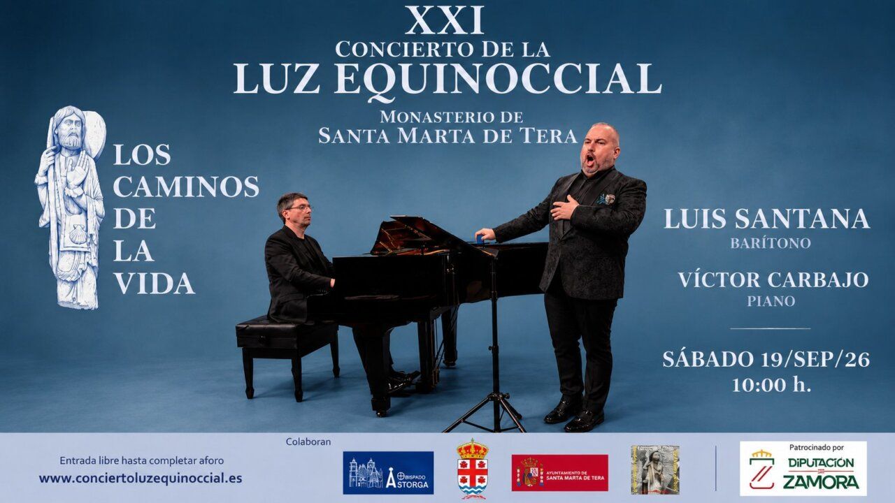 Concierto de la Luz Equinoccial en el Monasterio de Santa Marta de Tera
