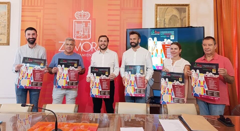 Presentación del Encuentro de Gigantes y Cabezudos en Zamora 2026