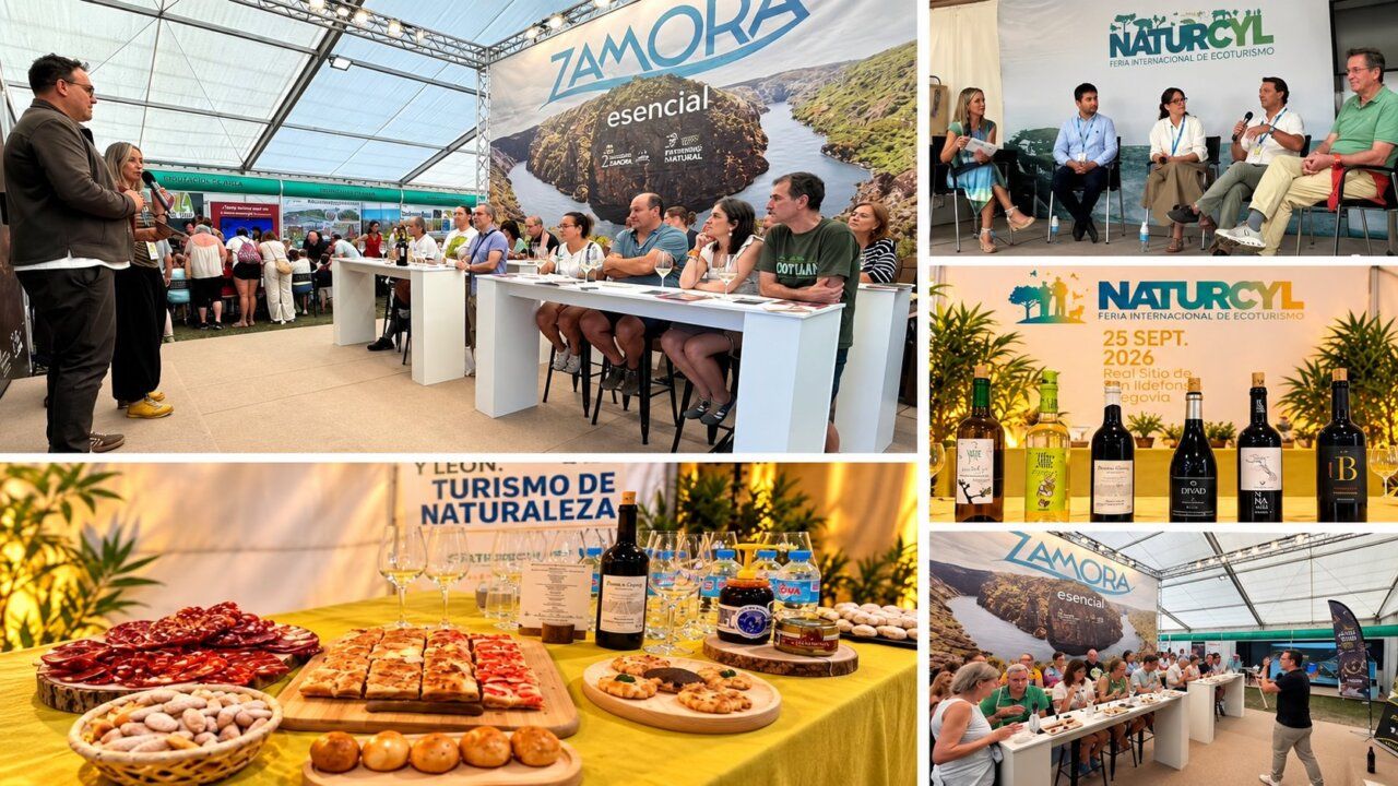Evento de ecoturismo en Zamora con degustaciones y presentaciones