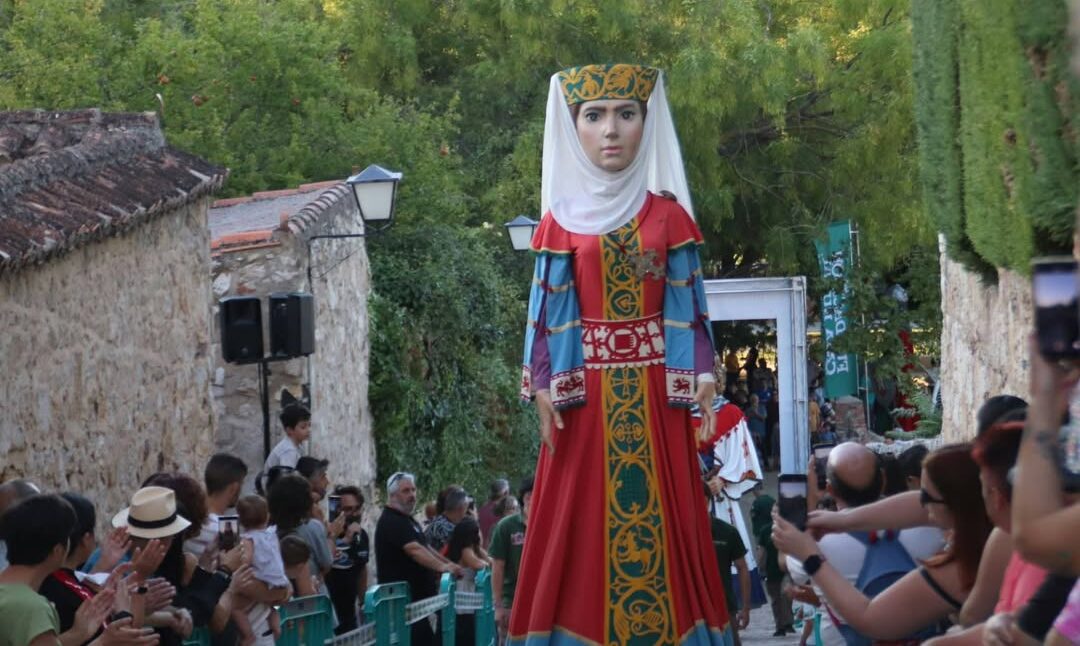 Gigante de Capitonis Durii en la Feria Internacional del Queso en Zamora