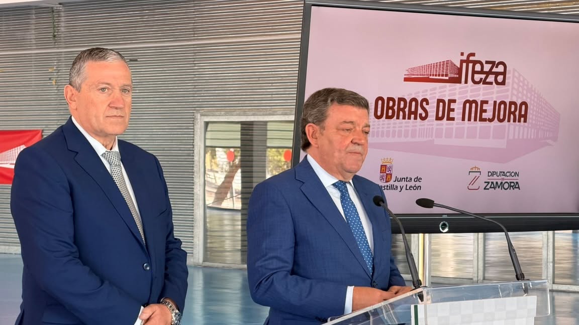Visita a las obras de modernización de IFEZA en Zamora