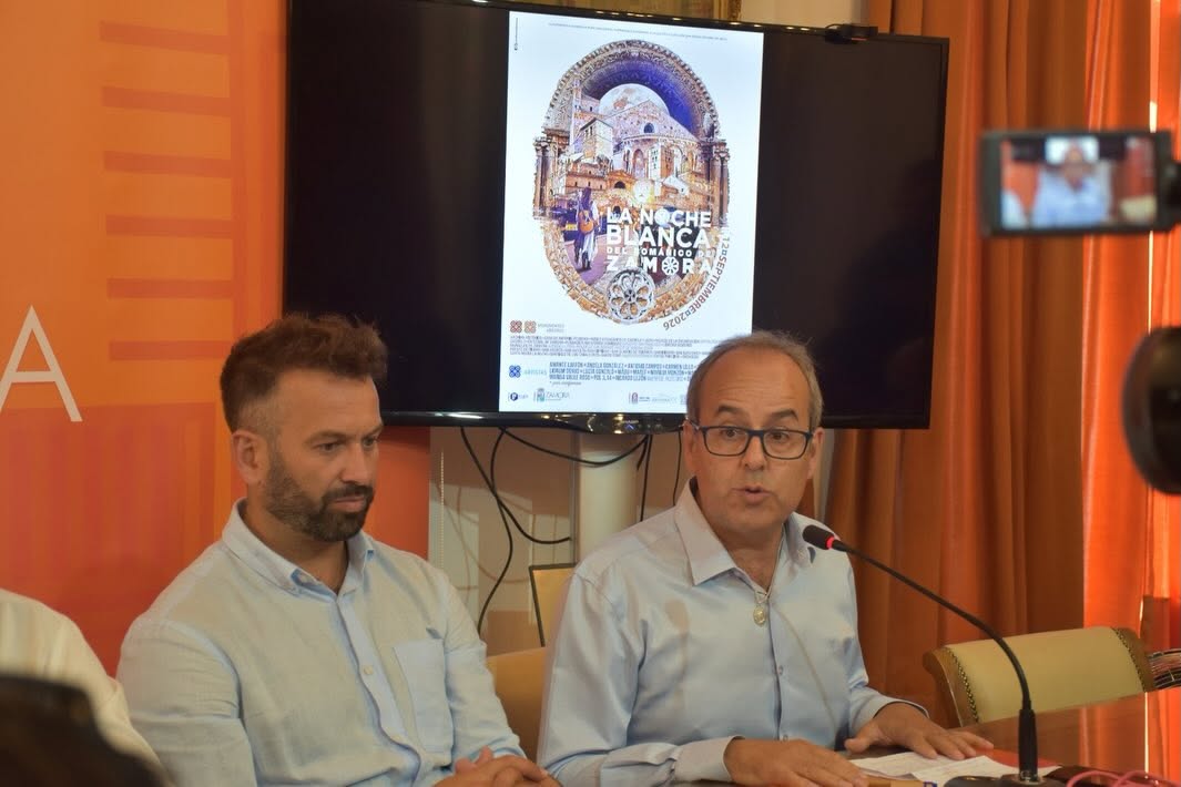 Presentación de la Noche Blanca del Románico en Zamora con dos ponentes
