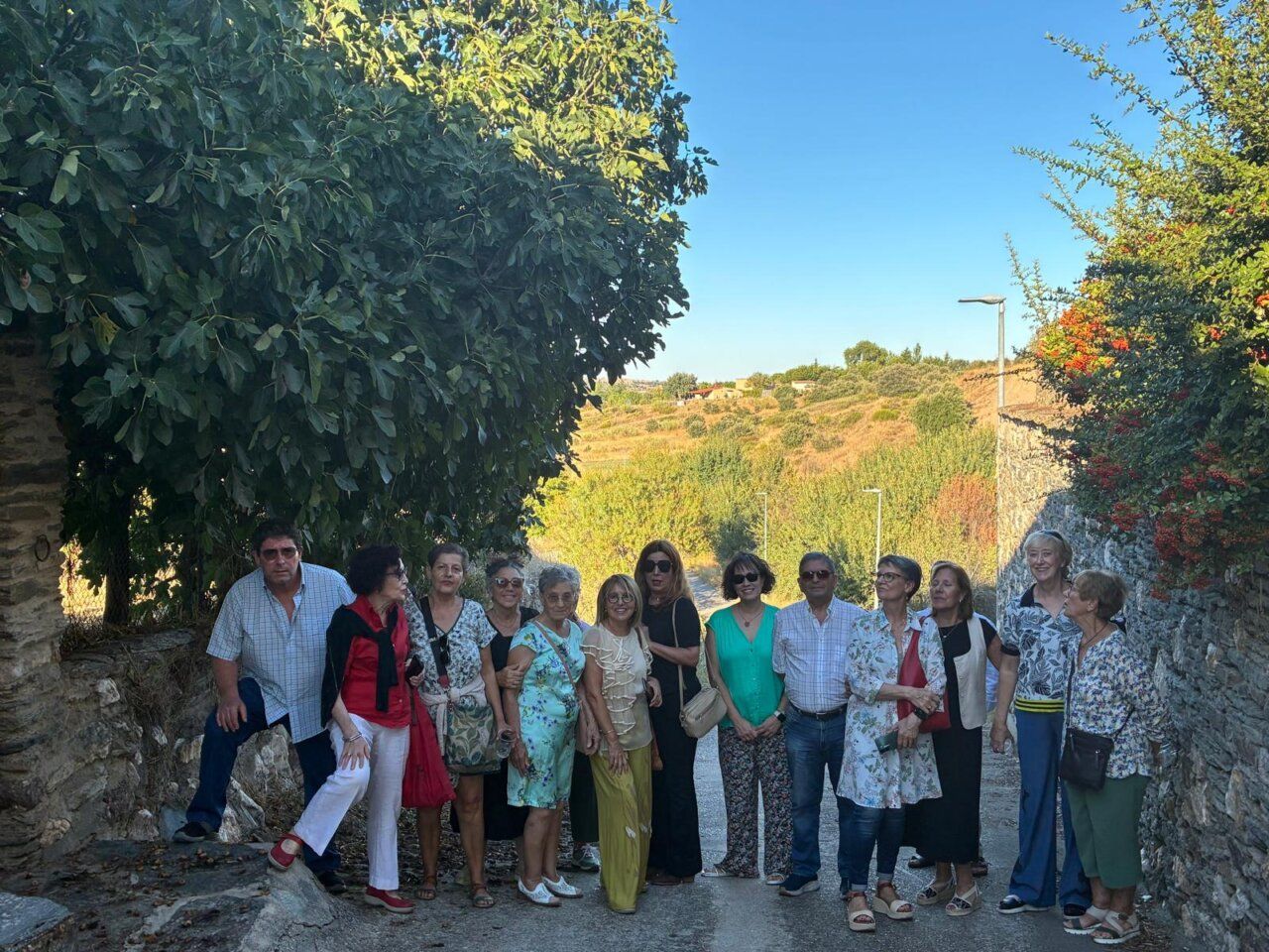 Grupo de personas durante la visita al Museo Enrique Seco San Esteban