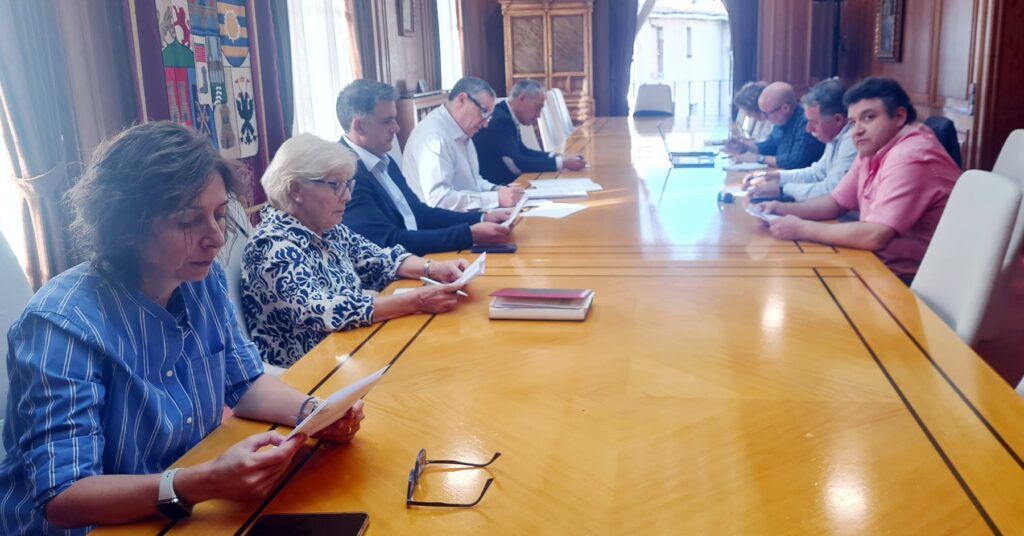 Reunión de la Diputación de Zamora sobre ayudas agroalimentarias