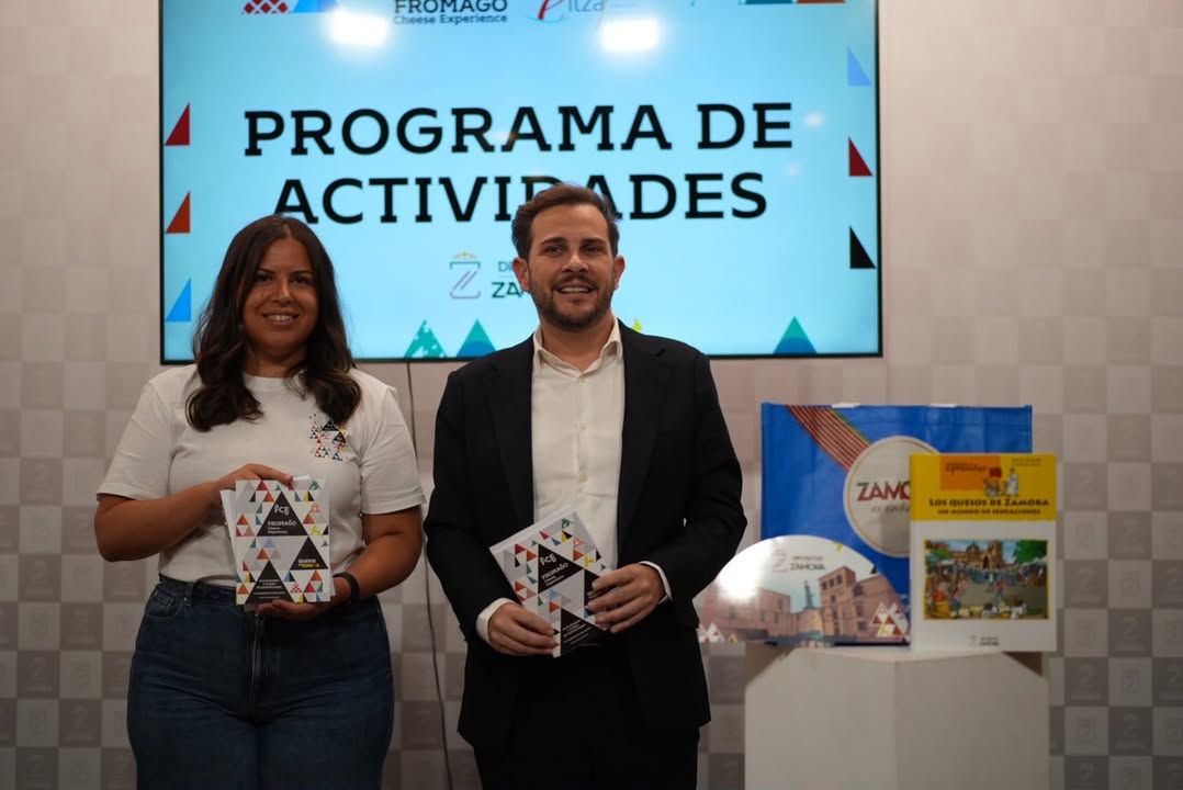 Presentación del programa de actividades de Fromago Cheese Experience en Zamora