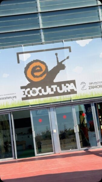 Entrada del recinto de la Feria ECOCULTURA 2026 en Zamora