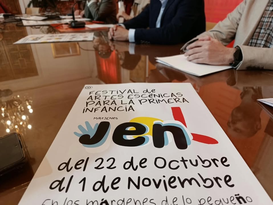 Cartel del Festival JEN de artes escénicas para la infancia en Zamora